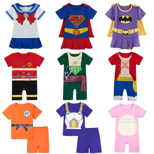 Baby Romper Fireman Cosplay Costume Boys Girl Superhero Jumpsuit Outfits Infant Playsuit Toddler Carnival Party Newborn Clothing